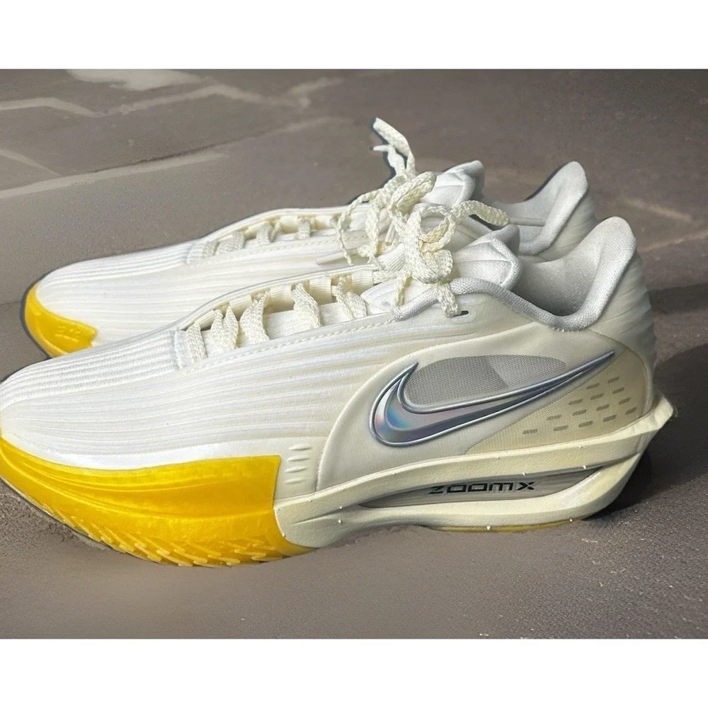 Nike Air Zoom GT Cut 3 Turbo JuJu Watkins Coconut Milk II3704-100 Men's Size 5.5